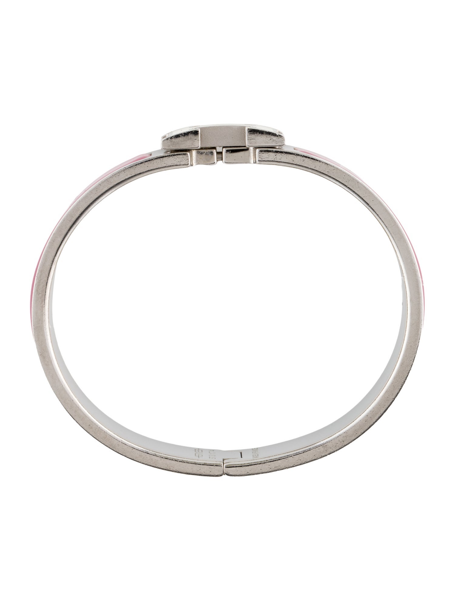 Hermès Enamel Clic H w/Enamel Turnlock Bracelet